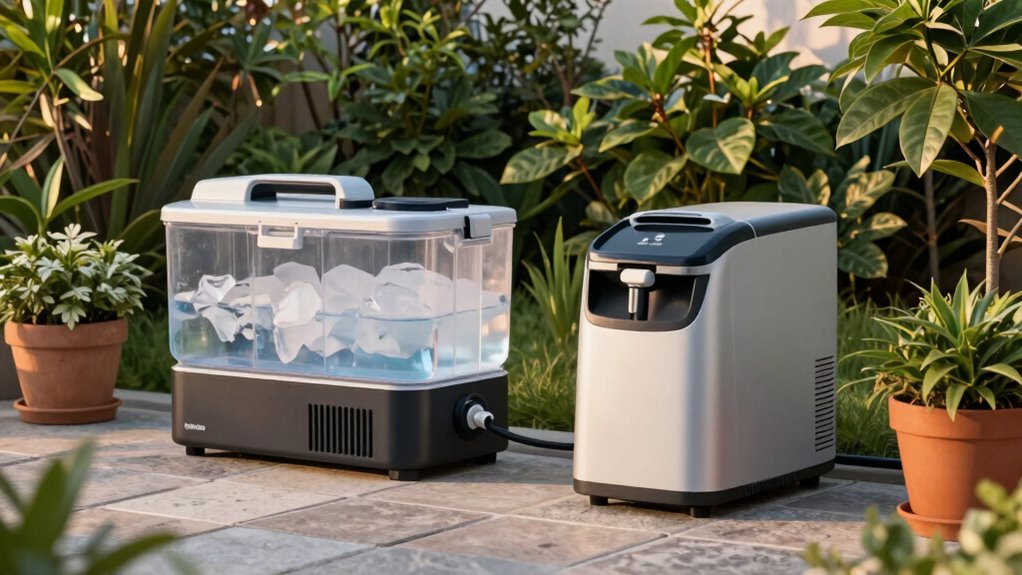 portable tank outdoor ice makers