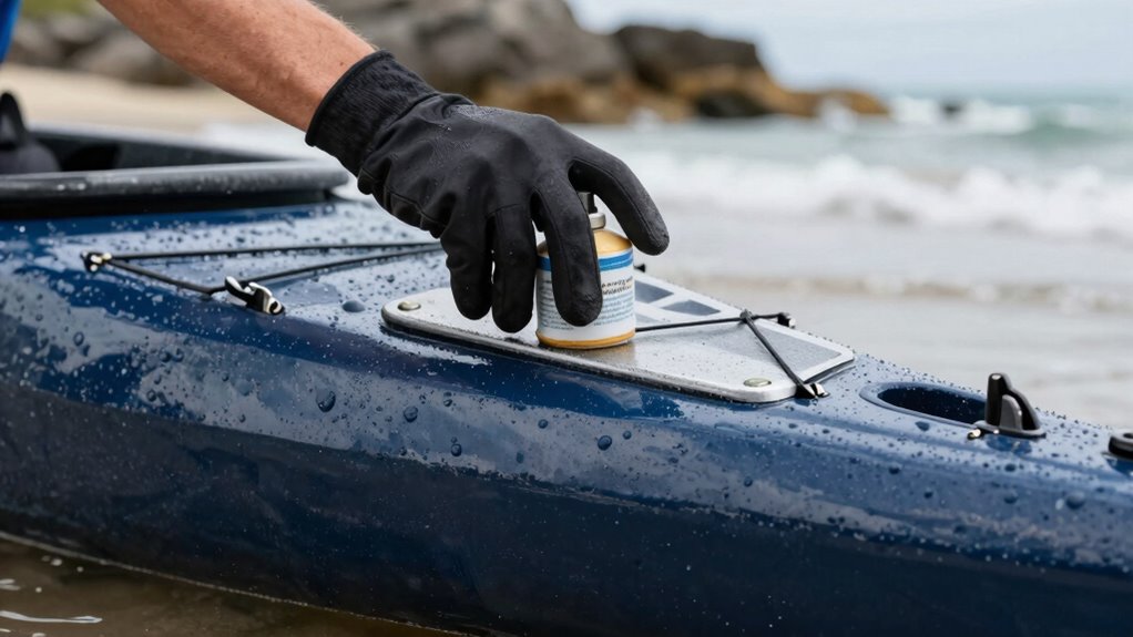 prevent rust on kayaks