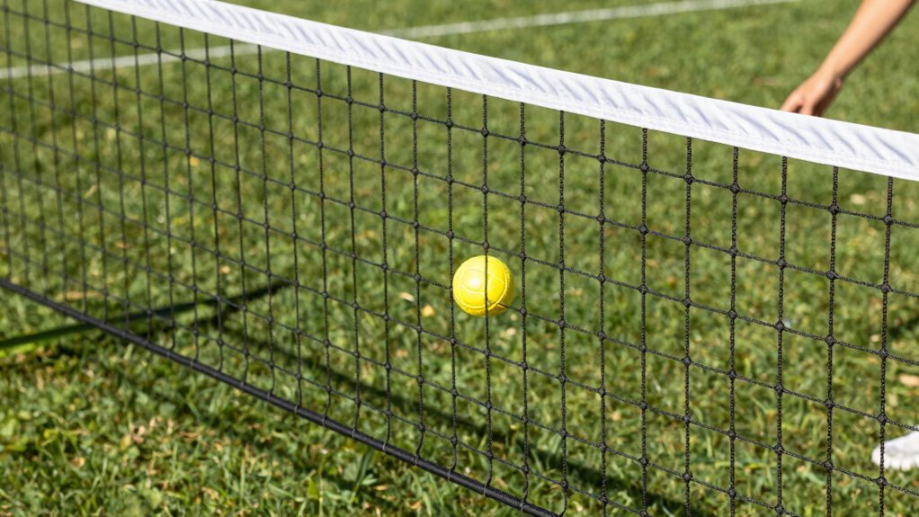 proper net tension prevents dead balls