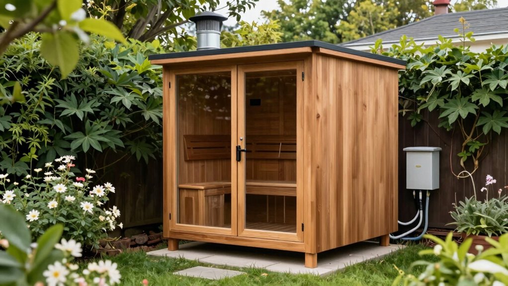 proper sauna electrical setup