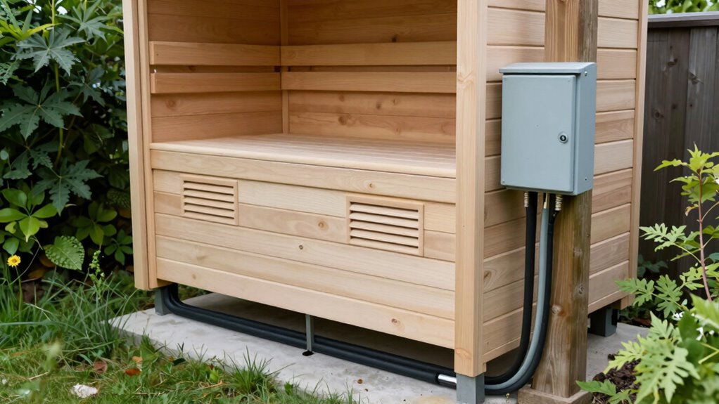 safe outdoor wiring installation