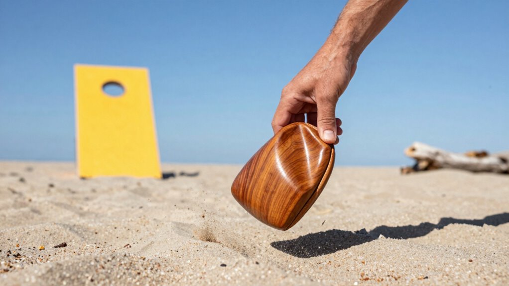 sand cornhole practice drills