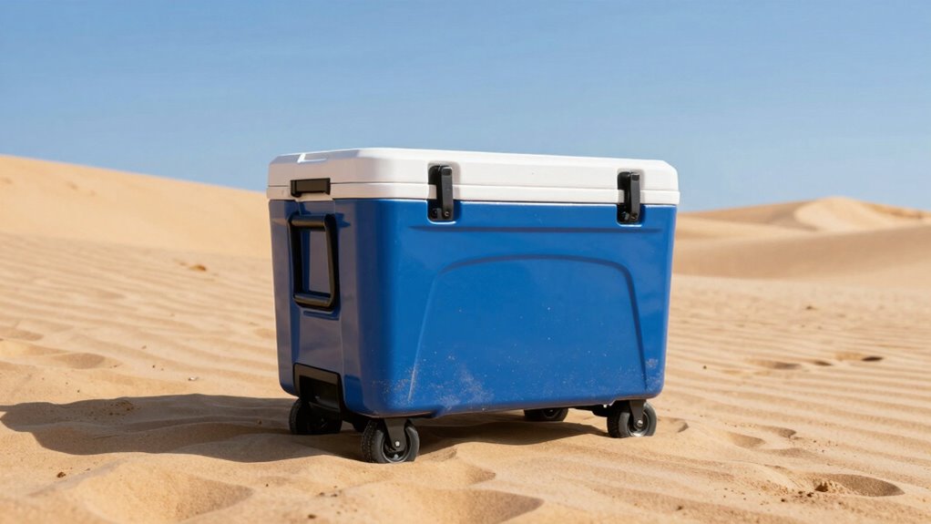 sand rolling cooler physics