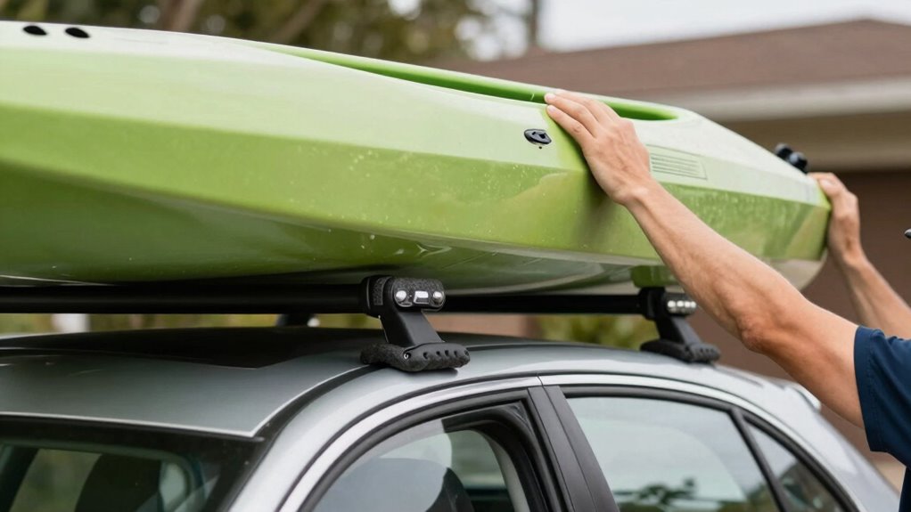 secure kayak check racks