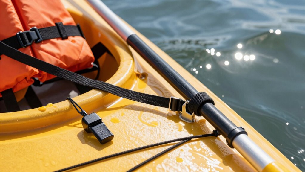 secure paddle stay safe