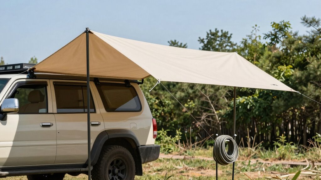 secure taut anchored waterproof