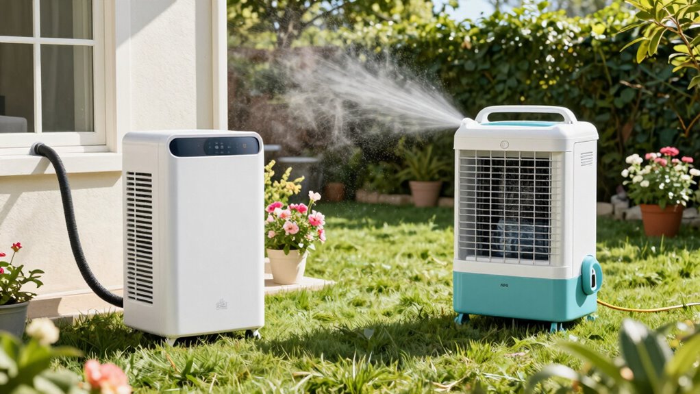 select appropriate outdoor cooling