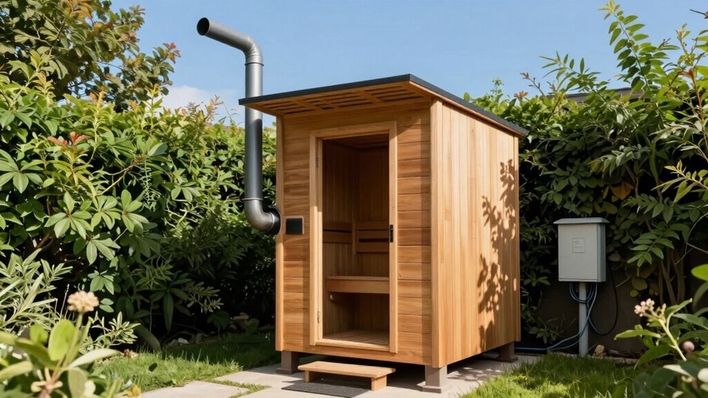 select optimal sauna location