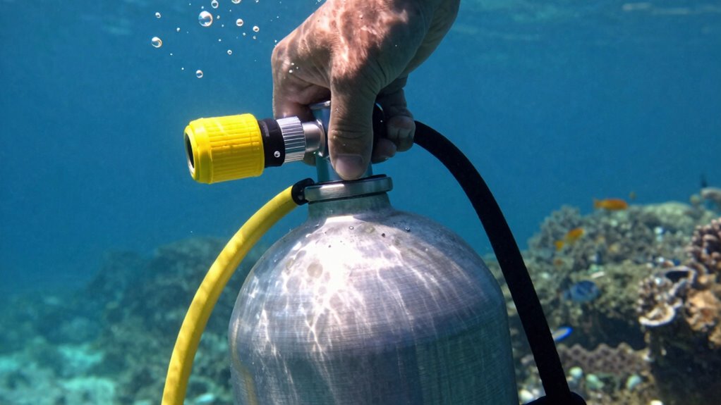 tank size and air usage