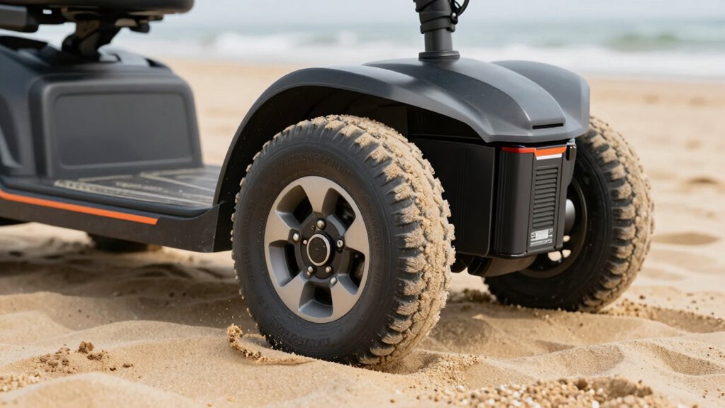 terrain specific battery and tires
