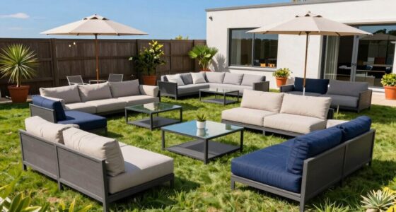 top 15 modular patio sets