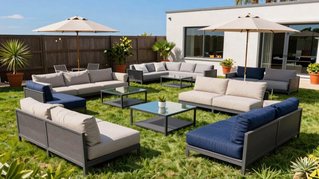 top 15 modular patio sets