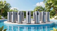 top above ground pool heat pumps