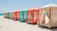 top beach cabana tents