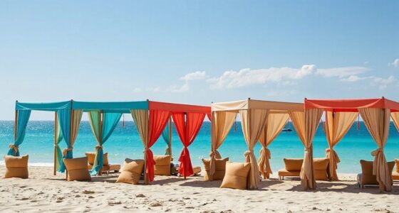 top beach cabana tents