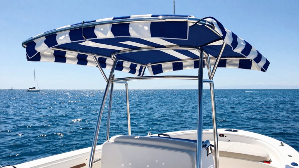 top boat bimini options