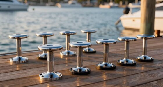 top boat seat pedestal bases