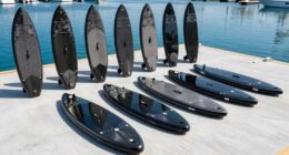 top carbon fiber paddle boards