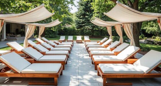 top double canopy lounges