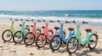 top electric beach cruiser bikes
