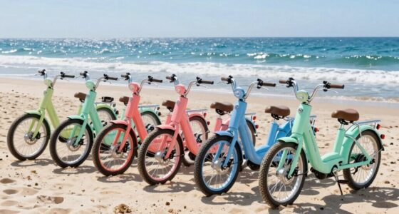 top electric beach cruiser bikes