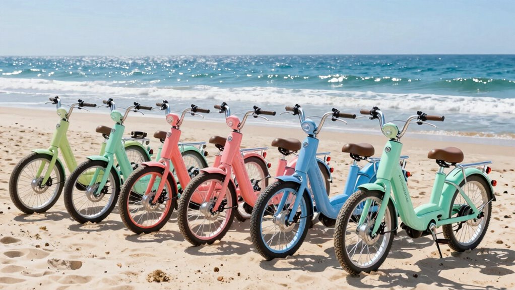 top electric beach cruiser bikes