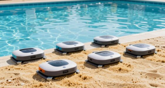 top fine sand pool cleaners