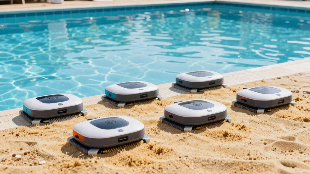 top fine sand pool cleaners