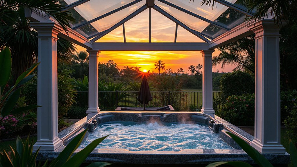 top gazebo hot tub options