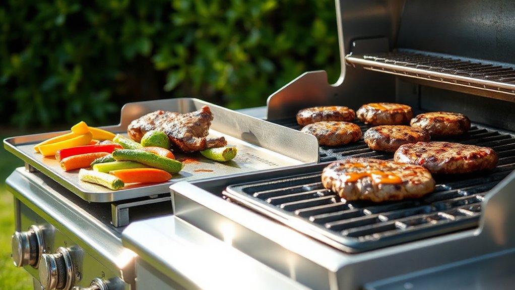 top grill griddle combos