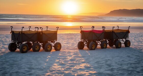 top heavy duty beach wagons