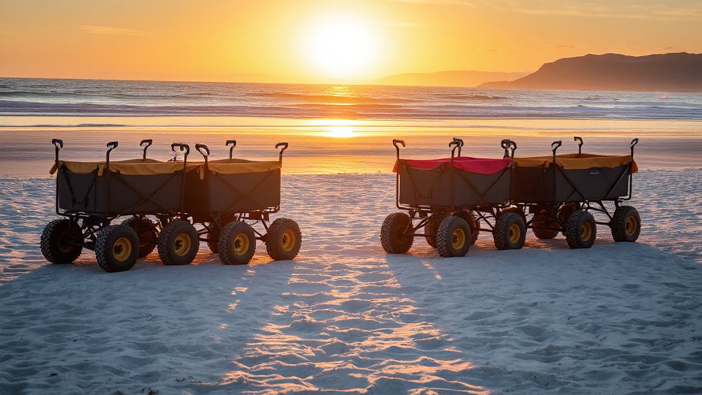 top heavy duty beach wagons