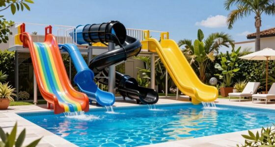 top inground pool slide picks