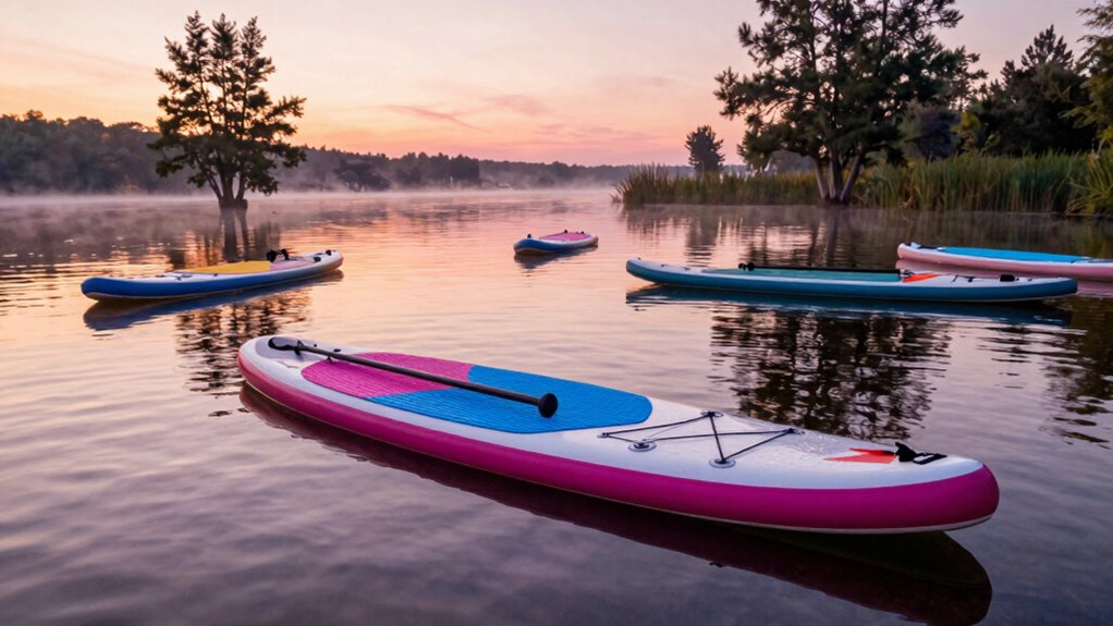 top lakes paddle boards