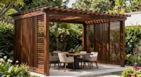 top louvered pergola selections