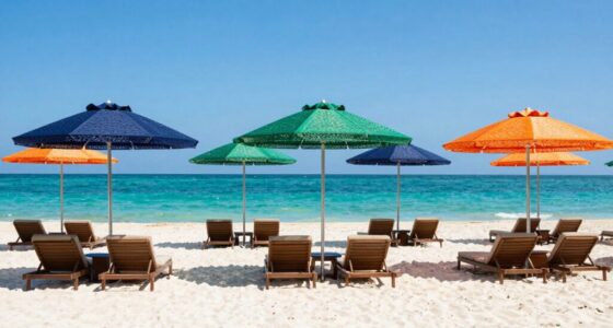 top luxury beach umbrellas