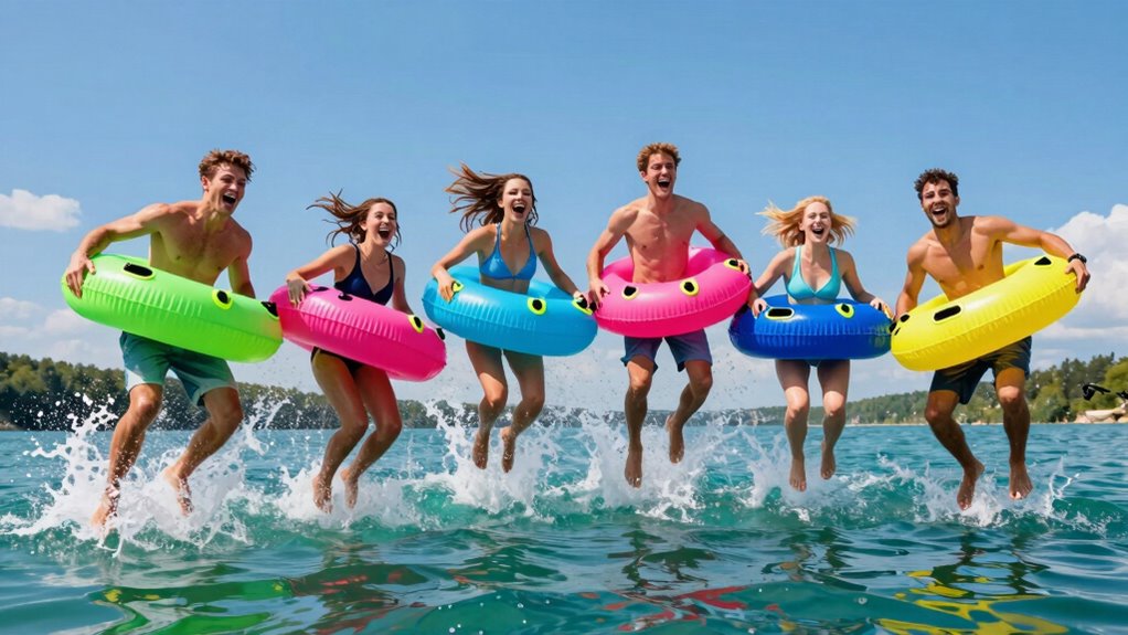 top multi person towable tubes
