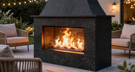 top outdoor gas fireplaces