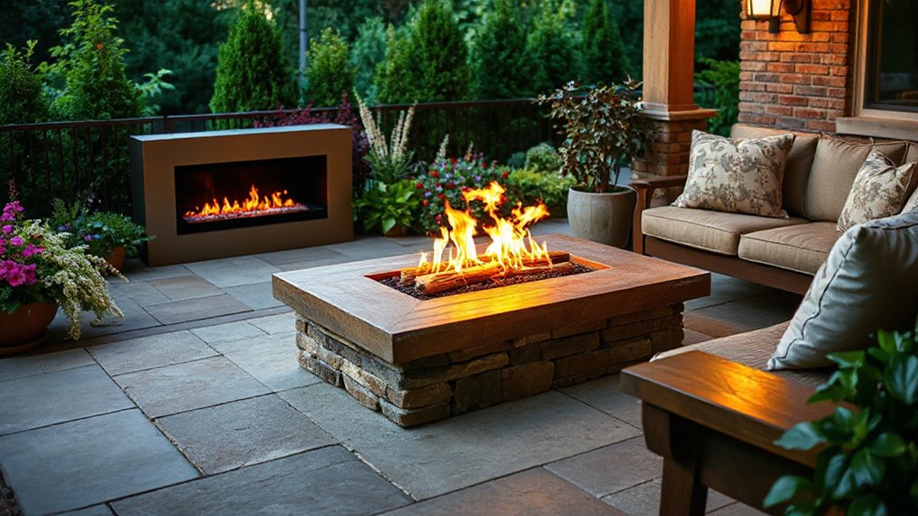 top outdoor gas fireplaces