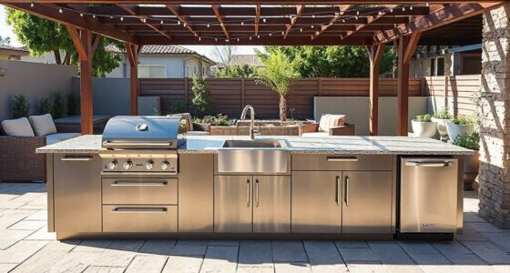 top outdoor kitchen components