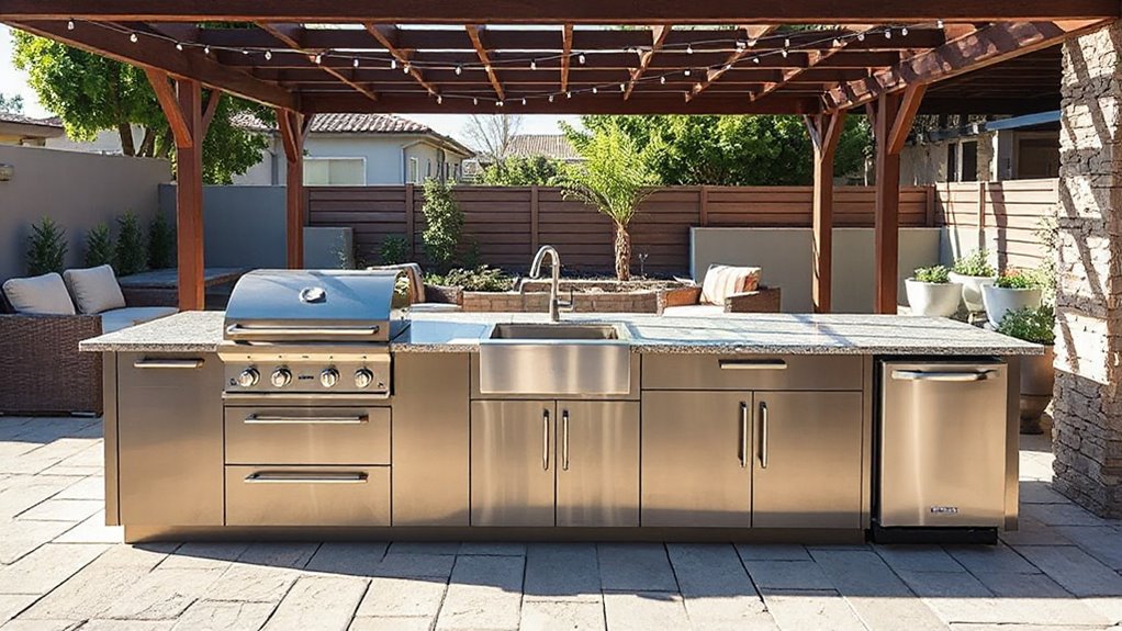 top outdoor kitchen components