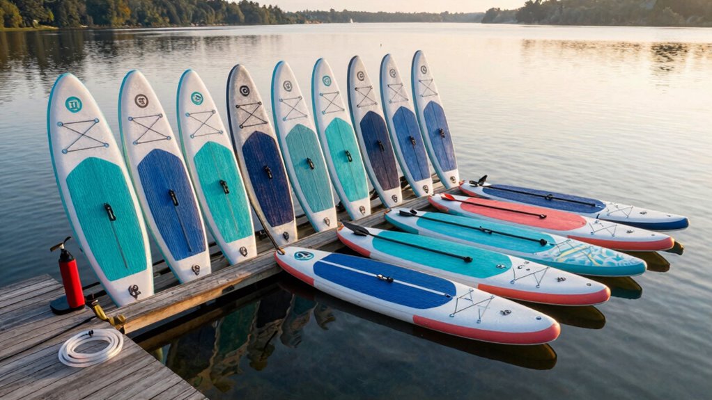 top paddle boards with pumps