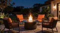 top patio fire pit tables