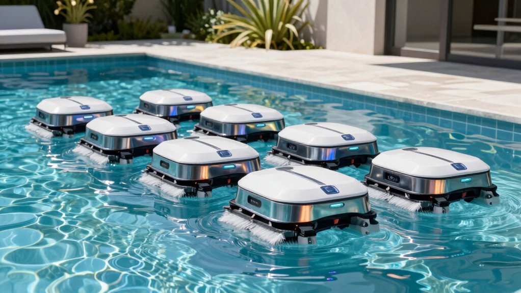 top pebbletec pool robots