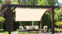 top pergola kits with canopy