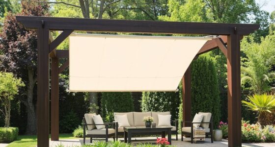 top pergola kits with canopy