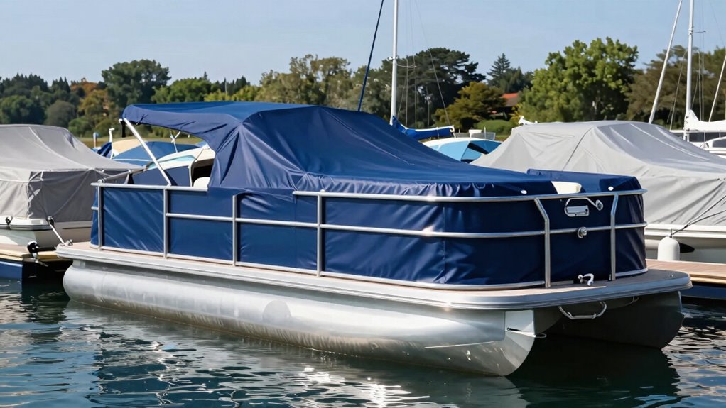 top pontoon boat cover options