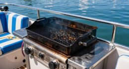top pontoon boat grills