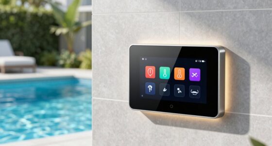 top pool automation panels