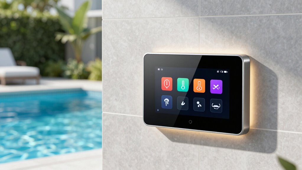 top pool automation panels